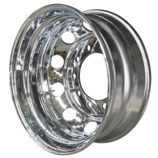 Steel Wheel, Chrome Finish - 22.5” x 8.25” / 10 Stud x 285 PCD